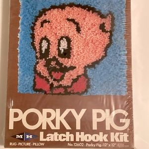 Porky Pig Latch Hook Kit by MH